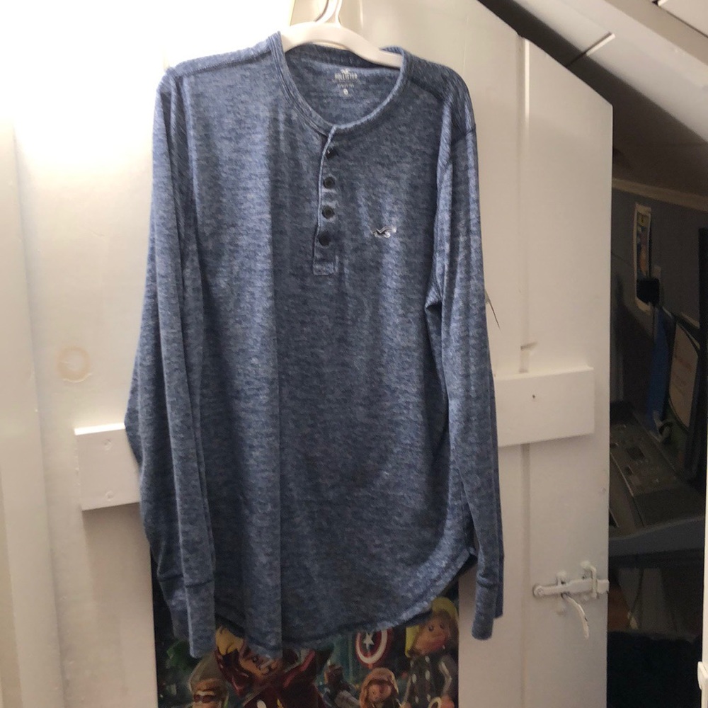 Hollister blue longsleeve